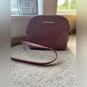 Steve Madden Rose Pink Crossbody Bag Y2K Mini Purse Gold Chain Everyday